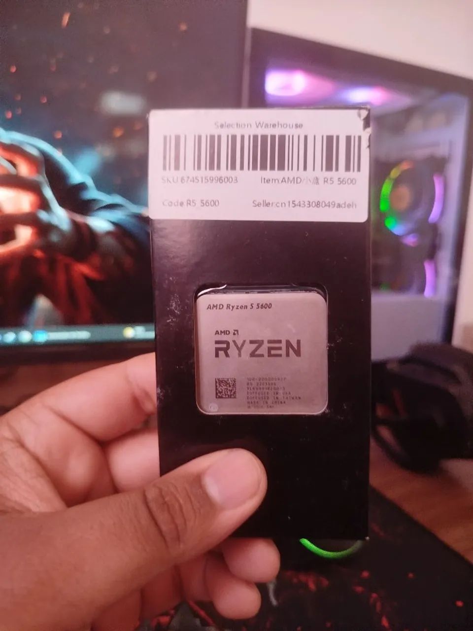 PROCESSADOR RYZEN 5 5600 4.4GHZ TURBO