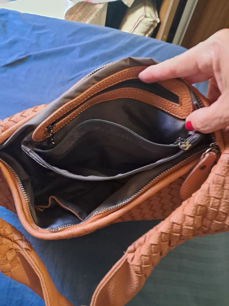 Bolsa couro  - Foto 3