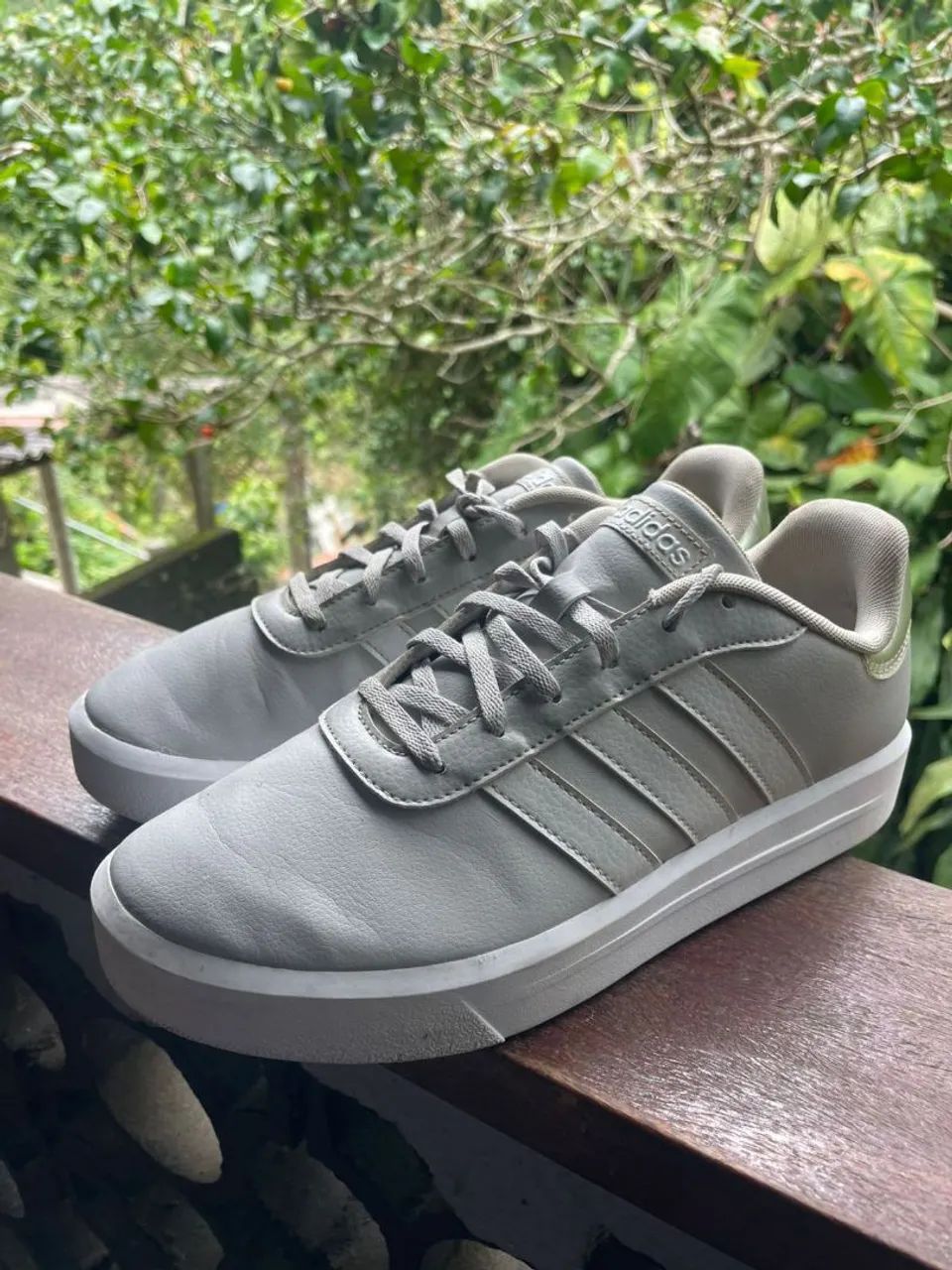 Tênis adidas cinza - Foto 3