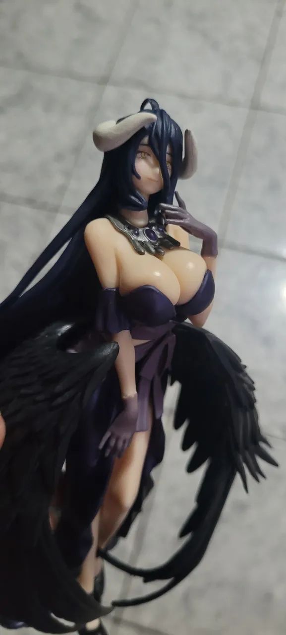 Boneco Albedo Overlord action figure mulher criatura com asas - Foto 4