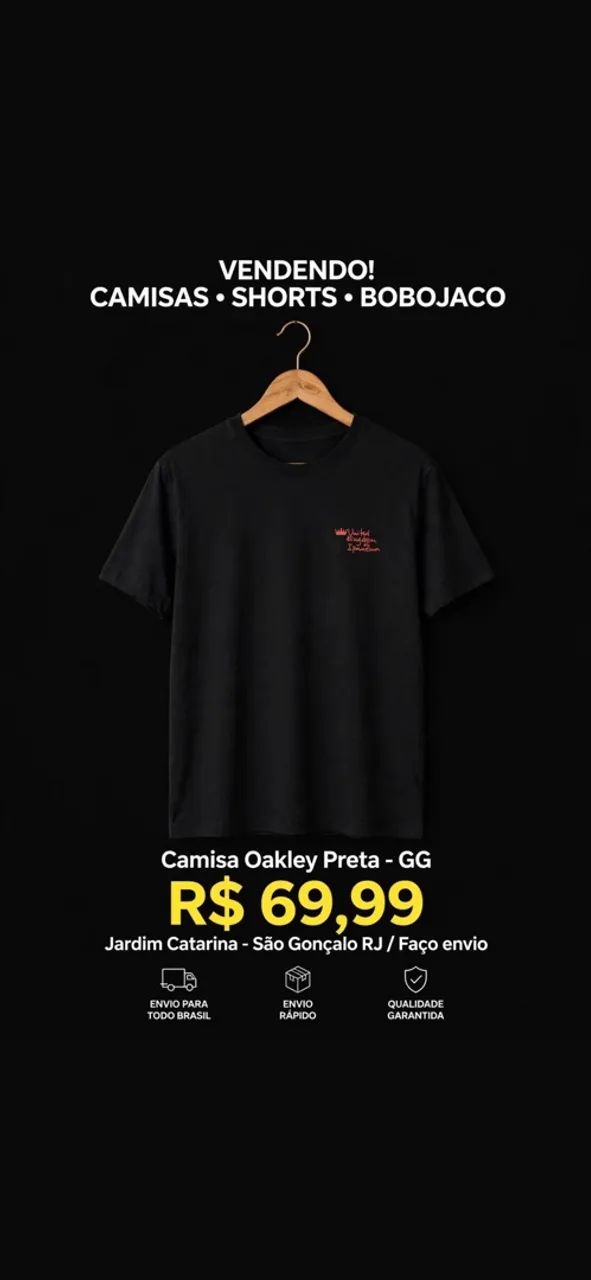 Camisetas Oakley - GG  - Foto 4