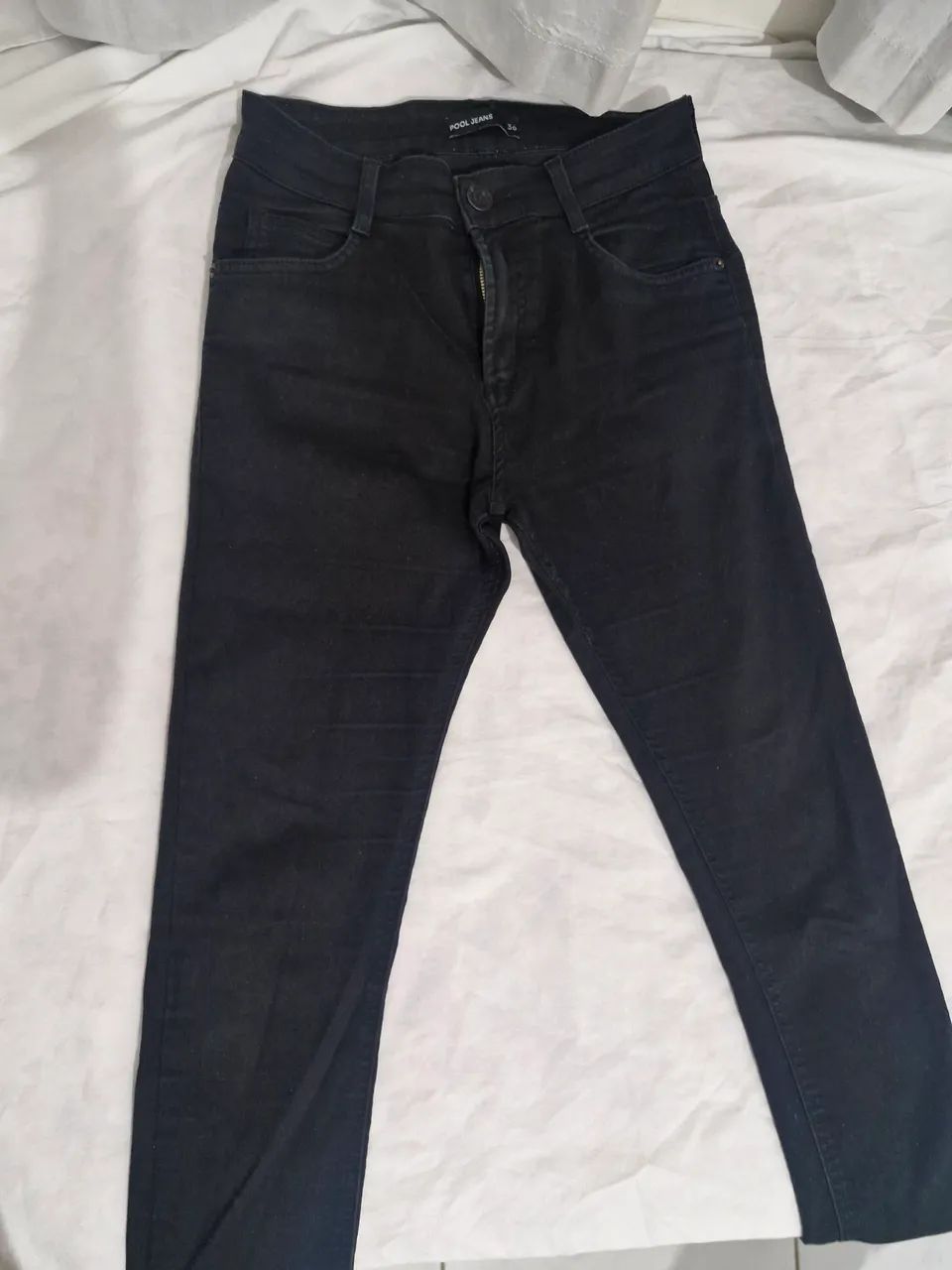 Calça jeans preta 