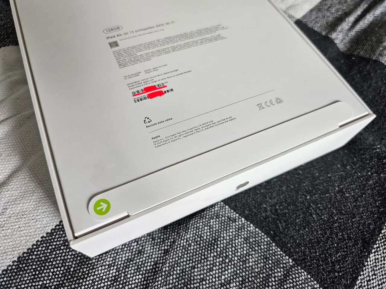 iPad Air M3 13 polegadas 128GB - WiFi - Lacrado, novo, com nota fiscal e garantia Apple - Foto 5