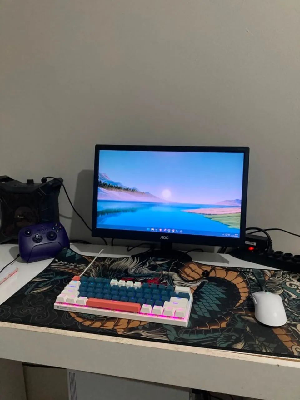 Monitor AOC 19" HDMI e VGA E970Sw - Foto 3