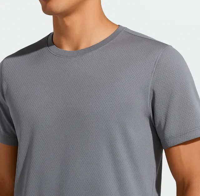 Camiseta Dry Fit Cinza