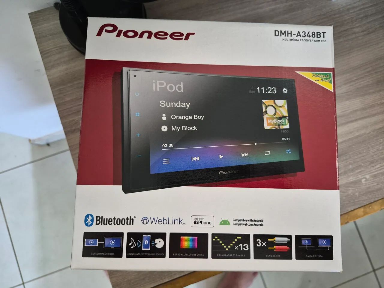 Multimídia Pioneer (nova, nunca usada)