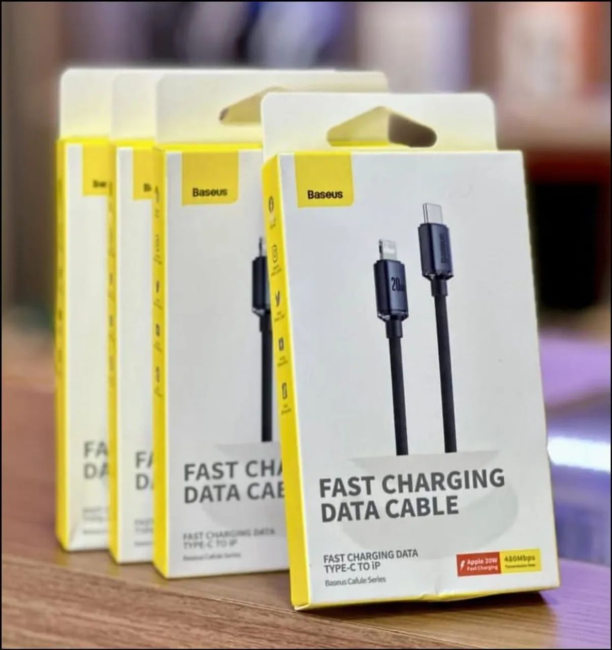 Cabo iPhone Lightning Original Baseus 2 Metros