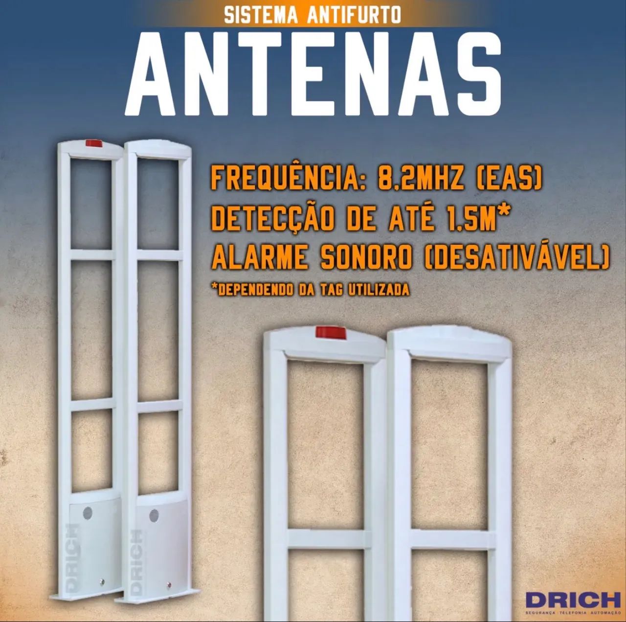 Par de antena antifurto  - Foto 2