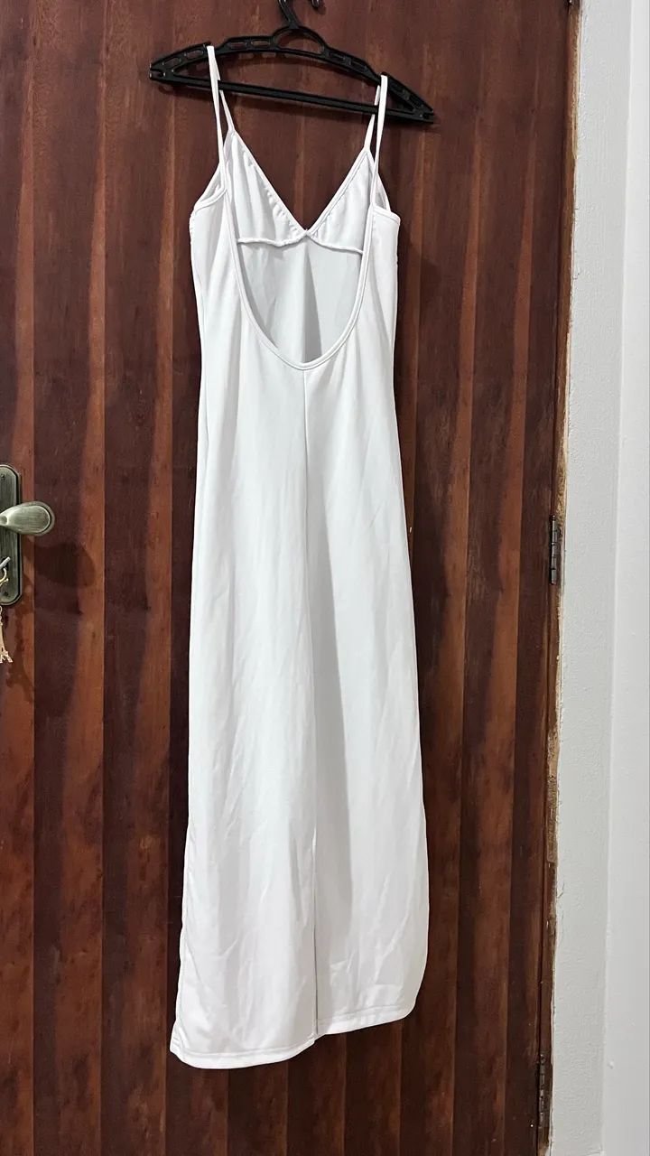 Vestido Branco Tam M - Costas nua - Foto 4