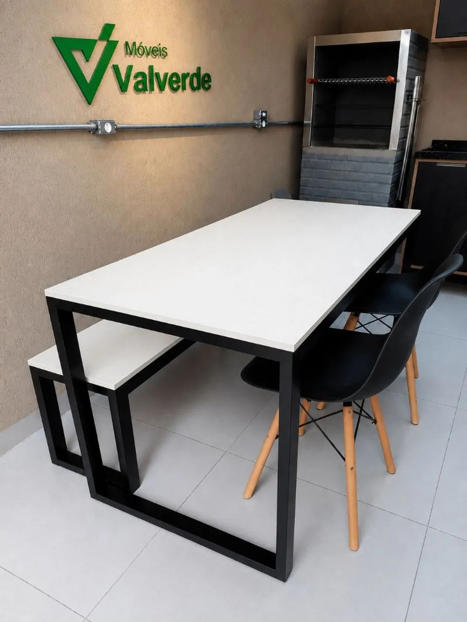 MESA ESTILO INDUSTRIAL NOVA - Foto 6