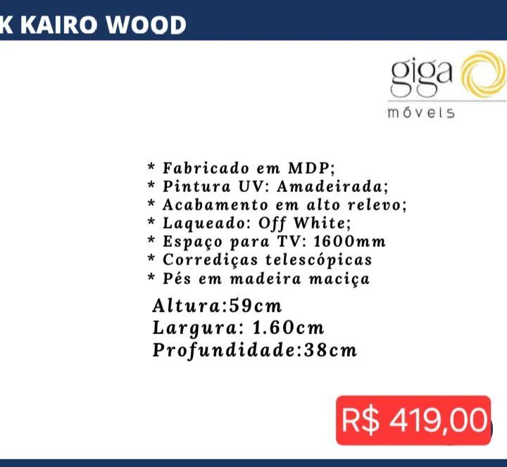 Rack Wood (leia a descrição) - Foto 2