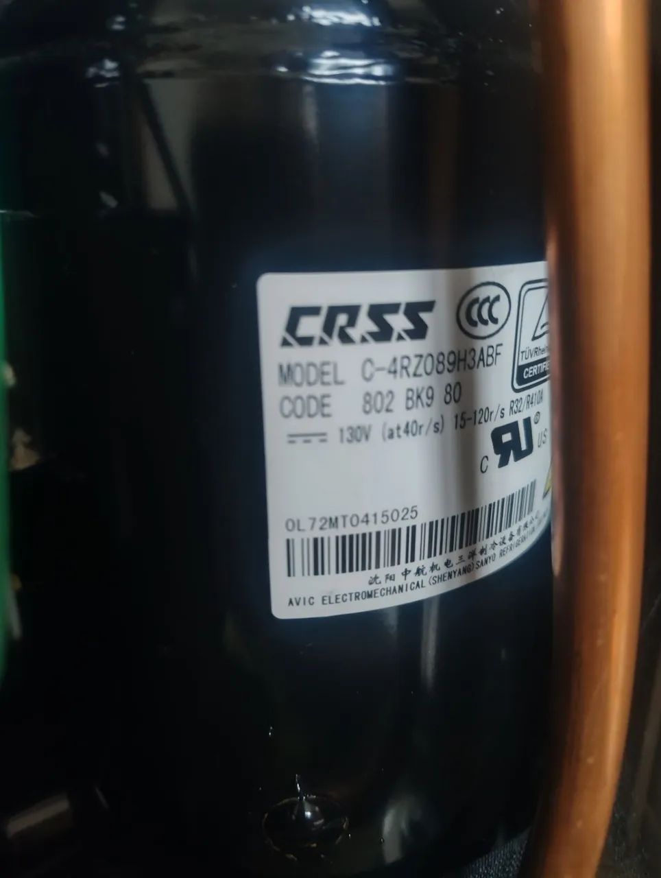Compressor inverter condensadora Philco PAC12FB e PAC9FB - Foto 4