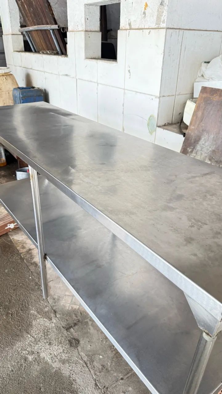 Mesa inox 1.90 X 80