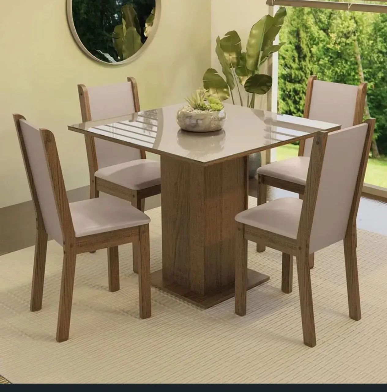 Mesa e armário novo 
