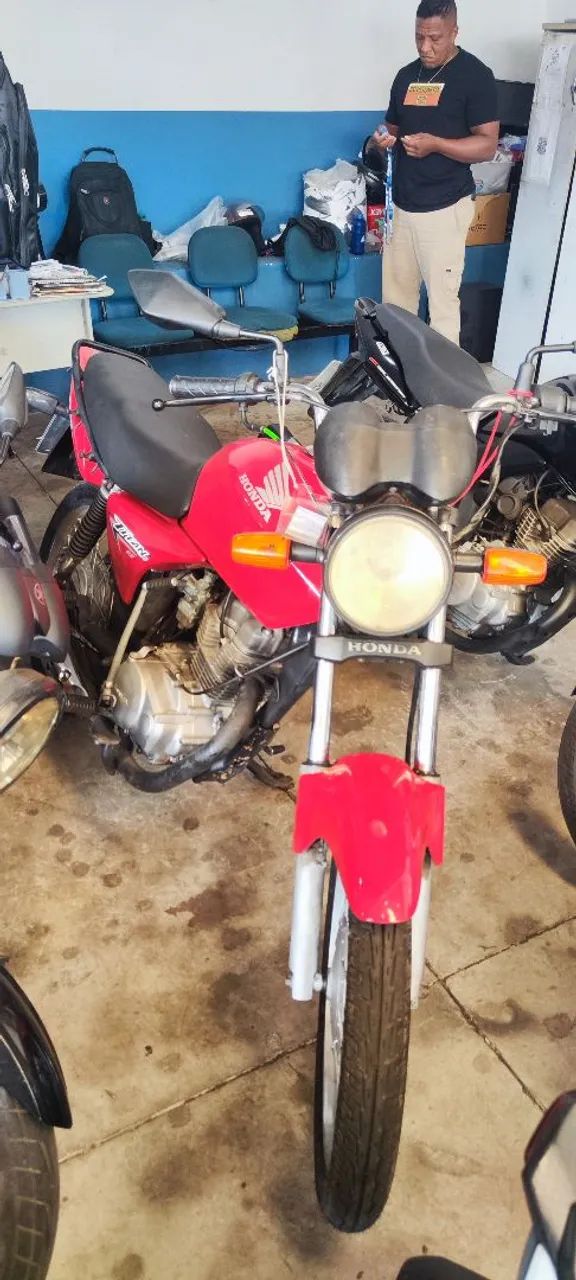 HONDA CG TITAN 150 KS VERMELHA 2006 Shalon veículos Cariacica  - Foto 2