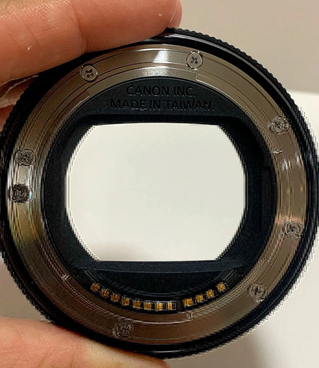  Adaptador Canon Control Ring Mount EF-EOS R (Novo) - Foto 4