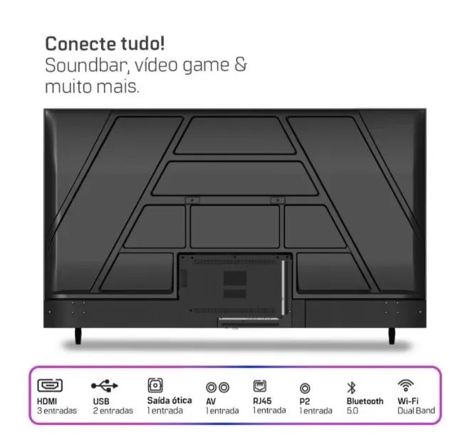 Tv Smart 60 Polegadas Nova - Foto 2