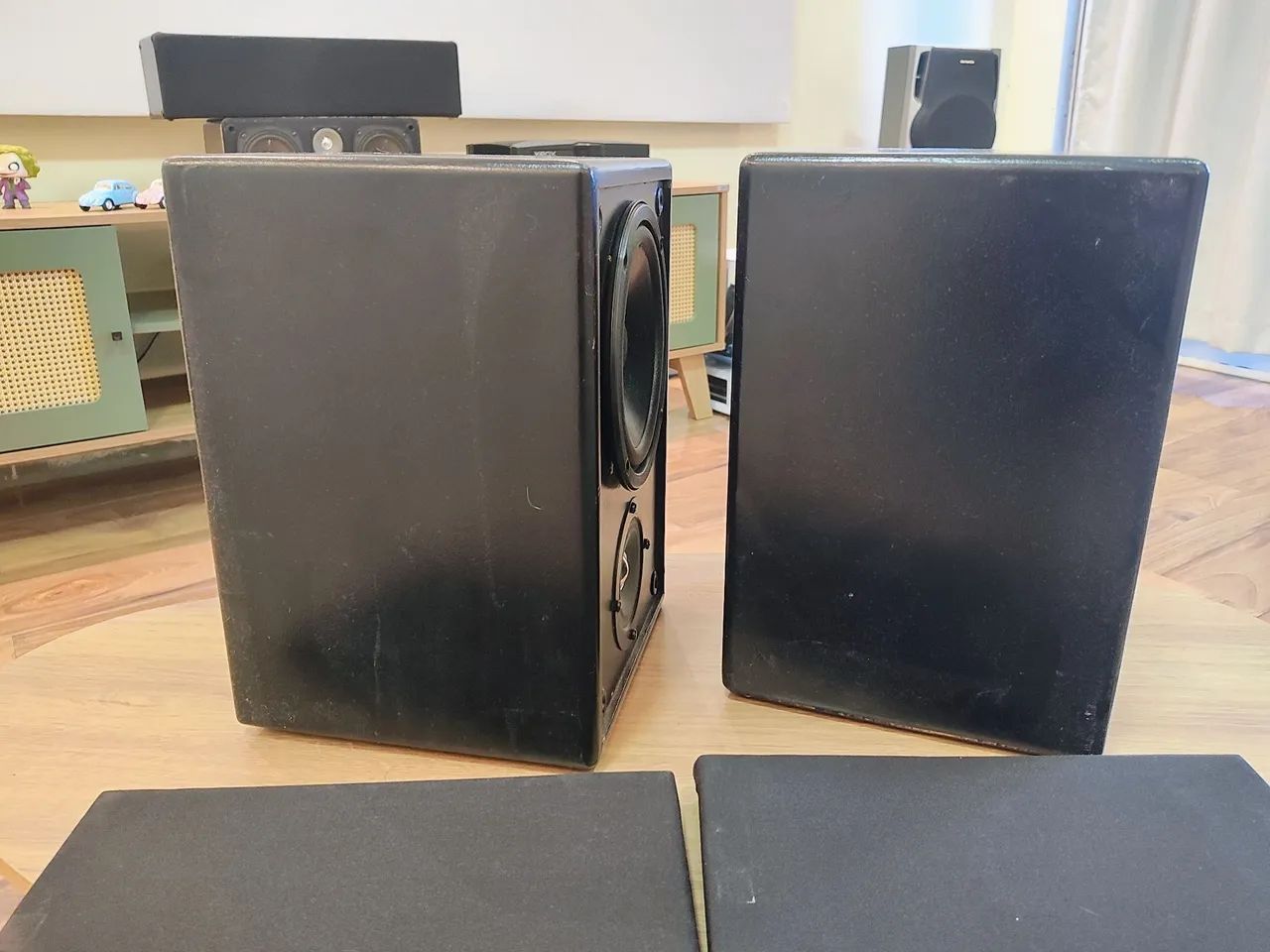Par de caixas bookshelf diy home theater  - Foto 4