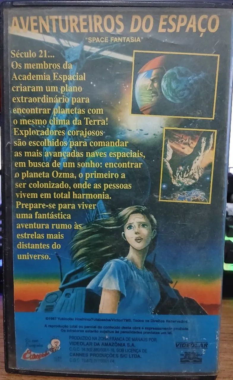 VHS Anime Aventureiros do espaço - Foto 2