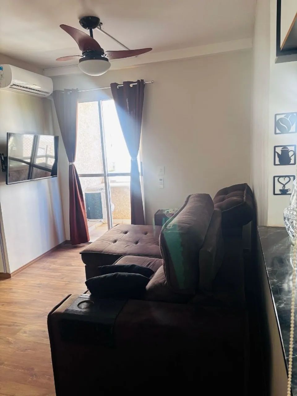 Apartamento imobiliado pronto para morar