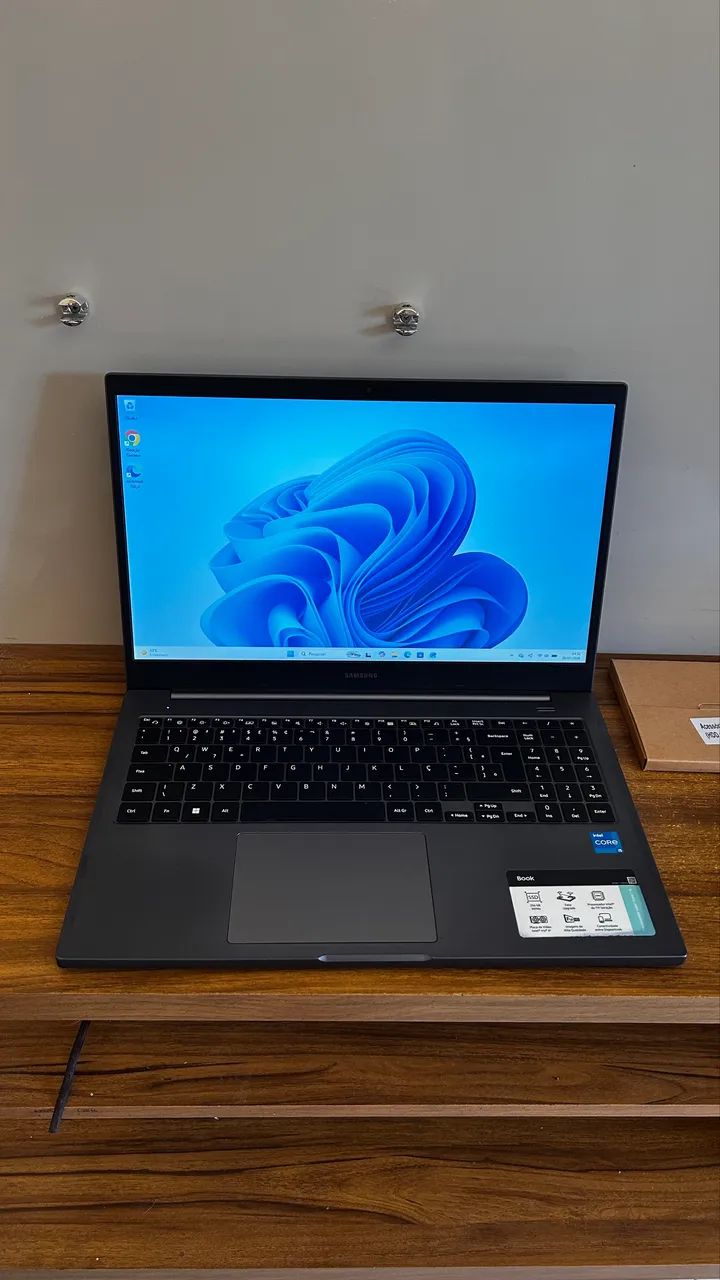 Notebook Samsung com nota fiscal 