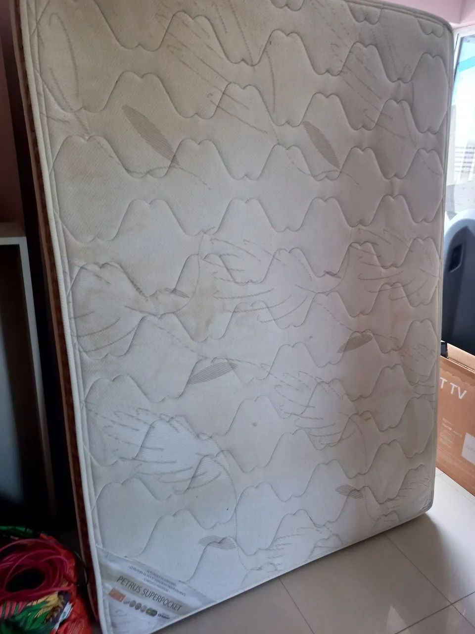 cama box de casal com colchão  ortobom - Foto 2