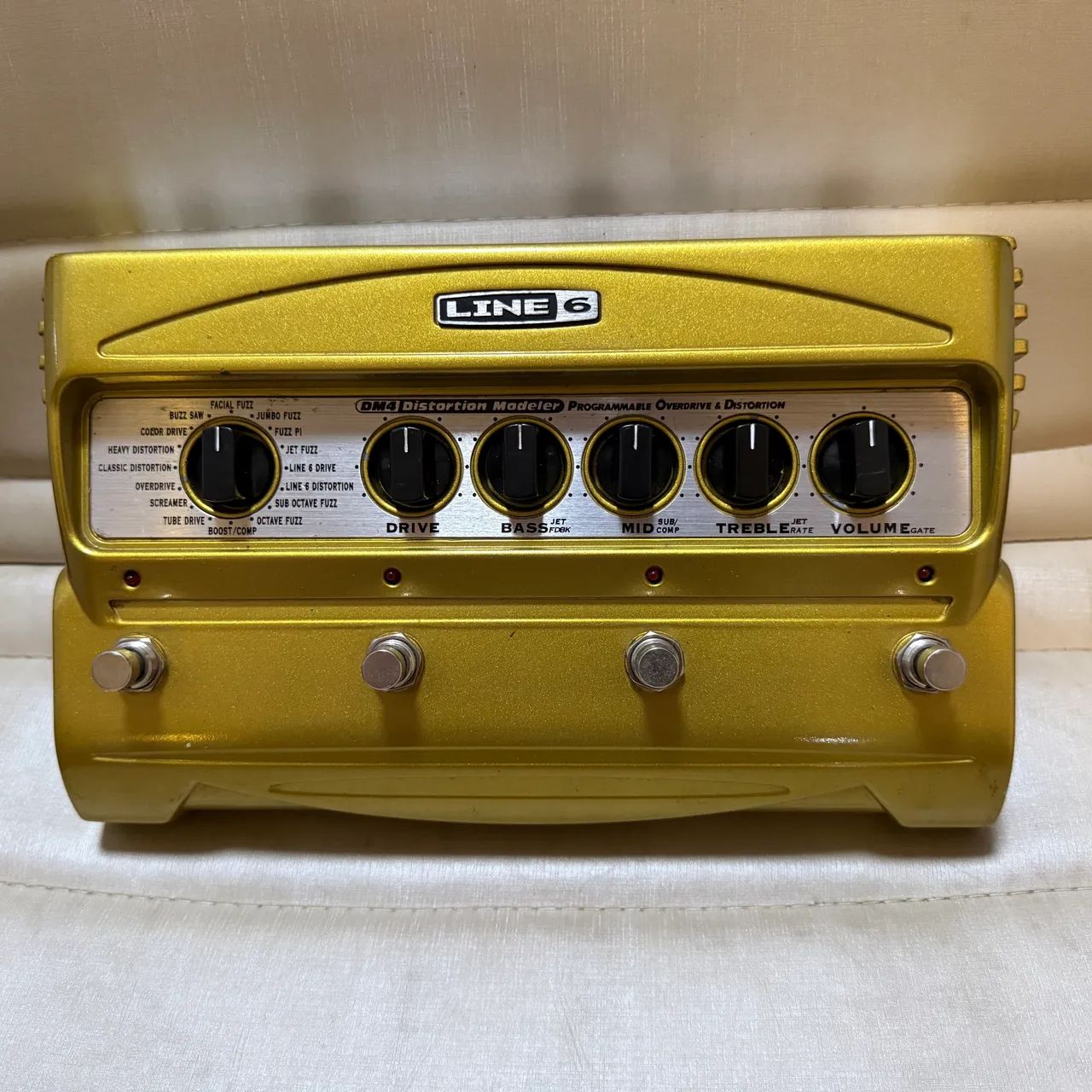 美品・Line6・DM４．Distortion．ModeIr Pedal Line 6 DM4 - Distortion Modeler - drives/distortion/boost