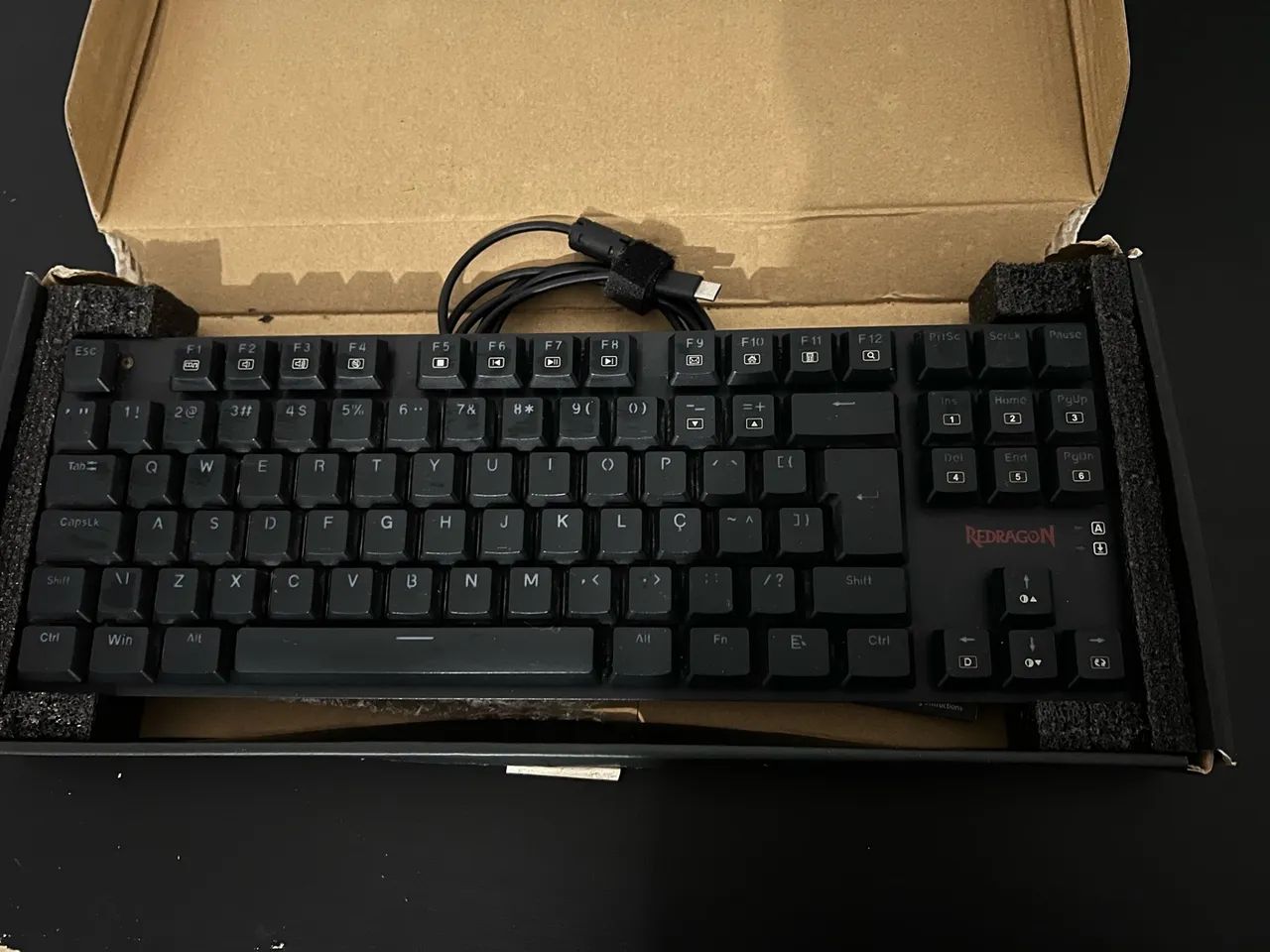 Teclado mecânico - Switch Blue Redragon