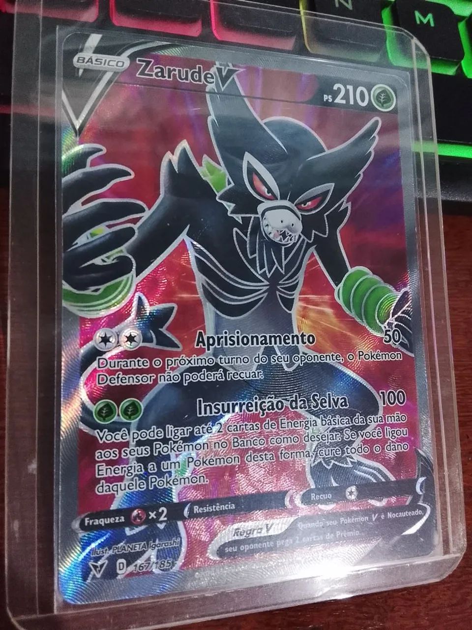 Carta Zarude V - Ultra Rara Nova Original - Foto 2