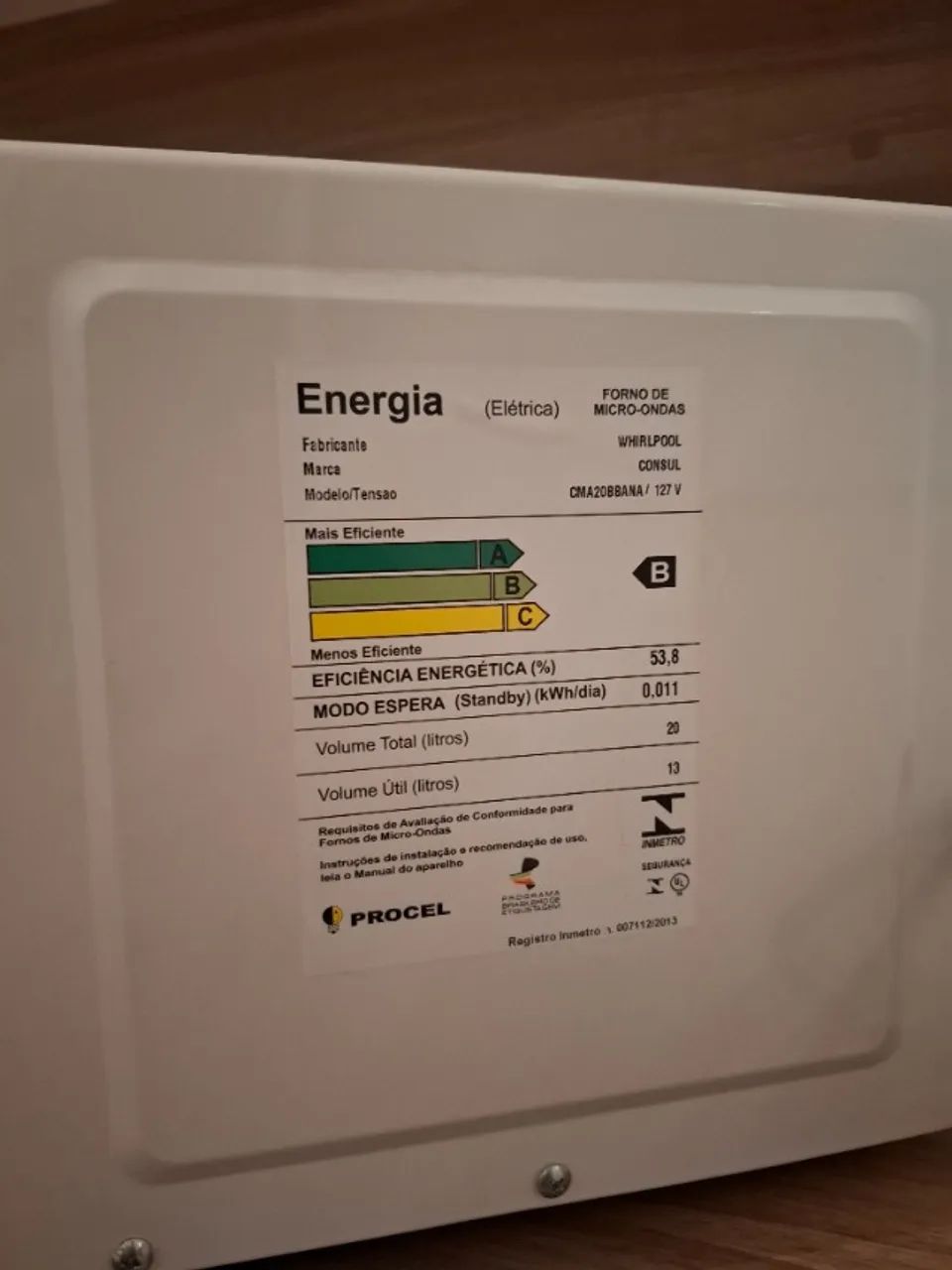Micro-ondas Consul 20L 127V - Para Conserto - Foto 2