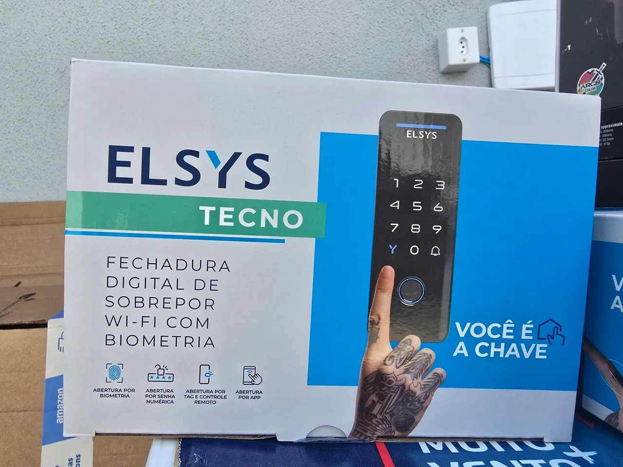 Fechadura Digital de Sobrepor 