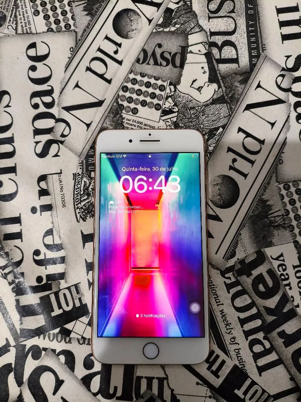 Iphone 8 plus rose - Foto 3