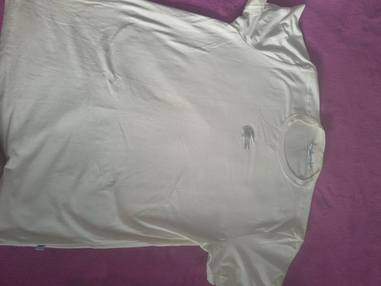 Camisa Lacoste tamanho g - Foto 5