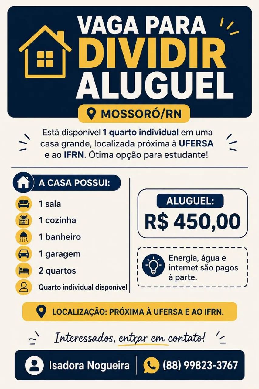 Vaga feminina 