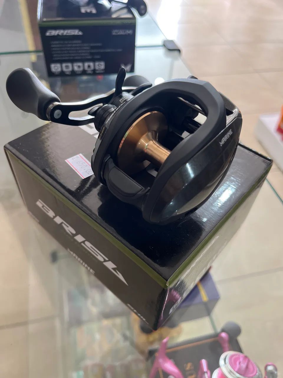 Carretilha a brisa Big game * NOVA*