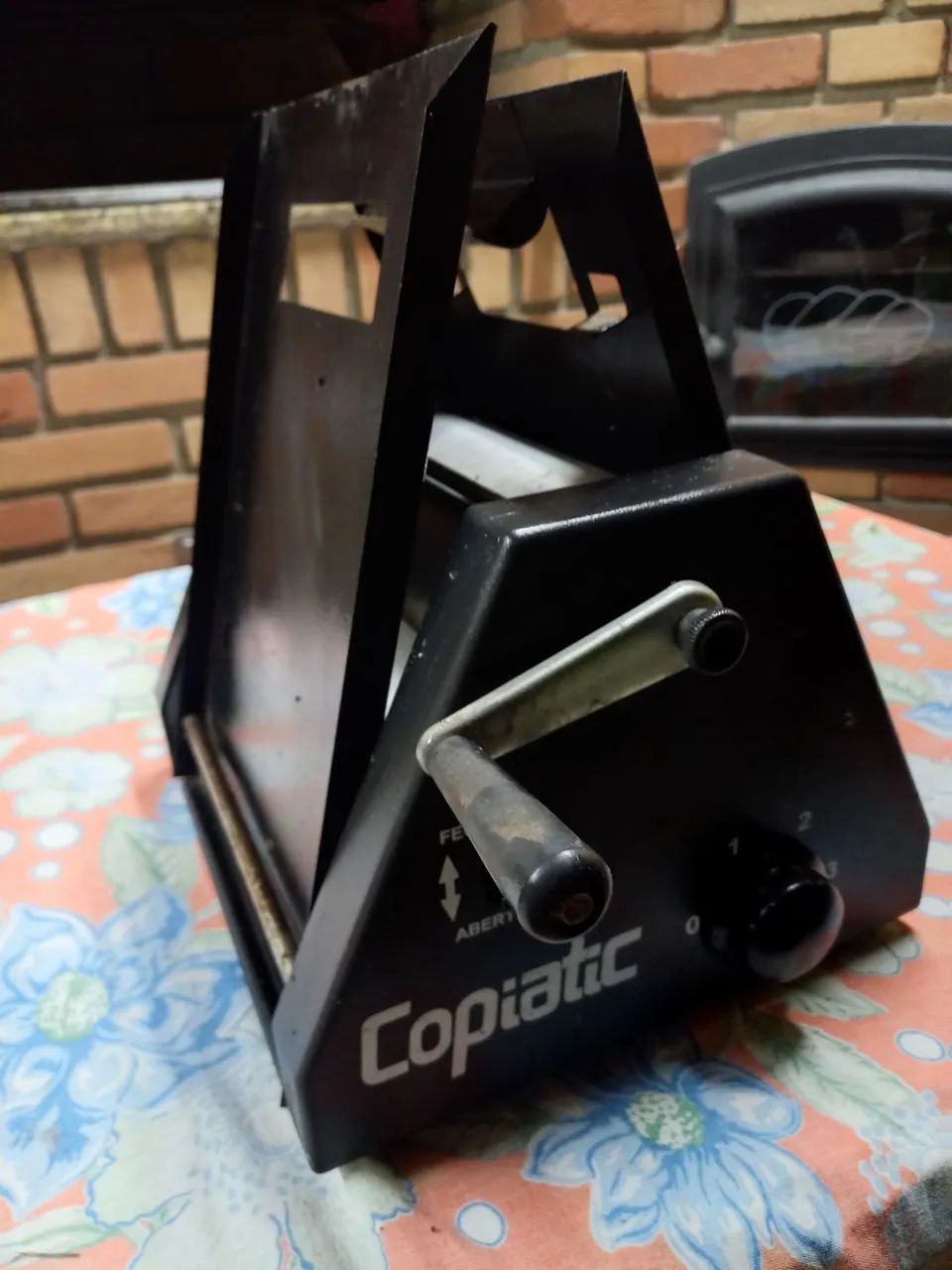 Mimeógrafo para decoração Vintage