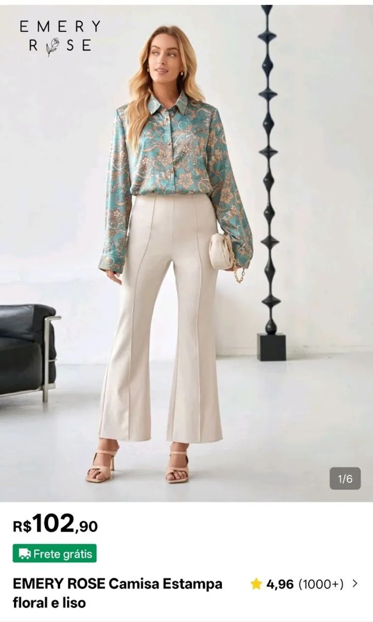 Blusa shein