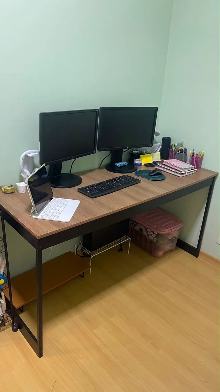 2 MESAS DE ESCRITÓRIO INDUSTRIAL - Foto 3