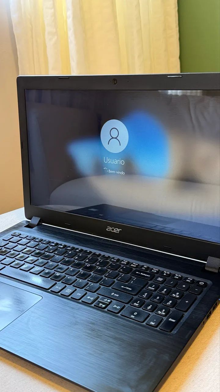 Notebook Acer Core i3 + SSD 120GB + HD 500GB | 4GB RAM | Windows 10