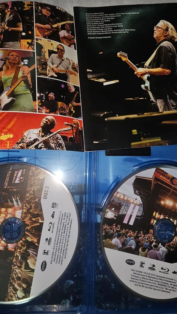 DVD Eric Clapton CROSSROADS - Foto 2
