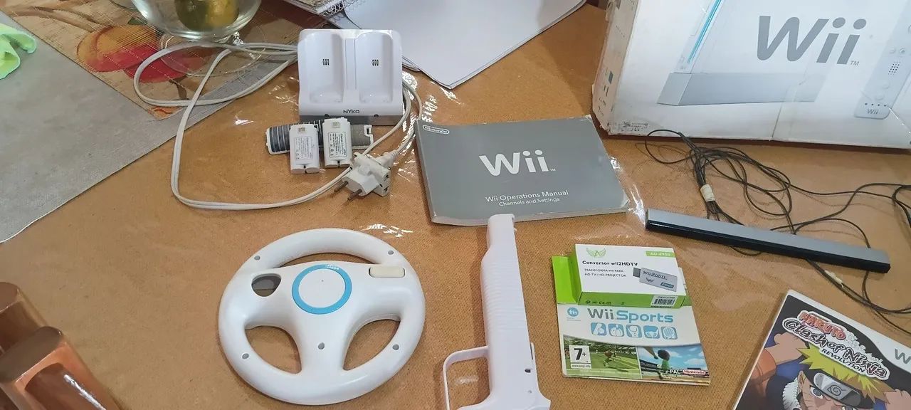 NINTENDO WII COMPLETO COM ACESSÓRIOS - Foto 2