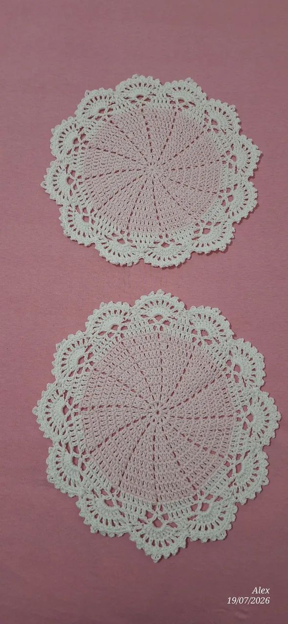 Toalhinhas de crochê.  - Foto 5