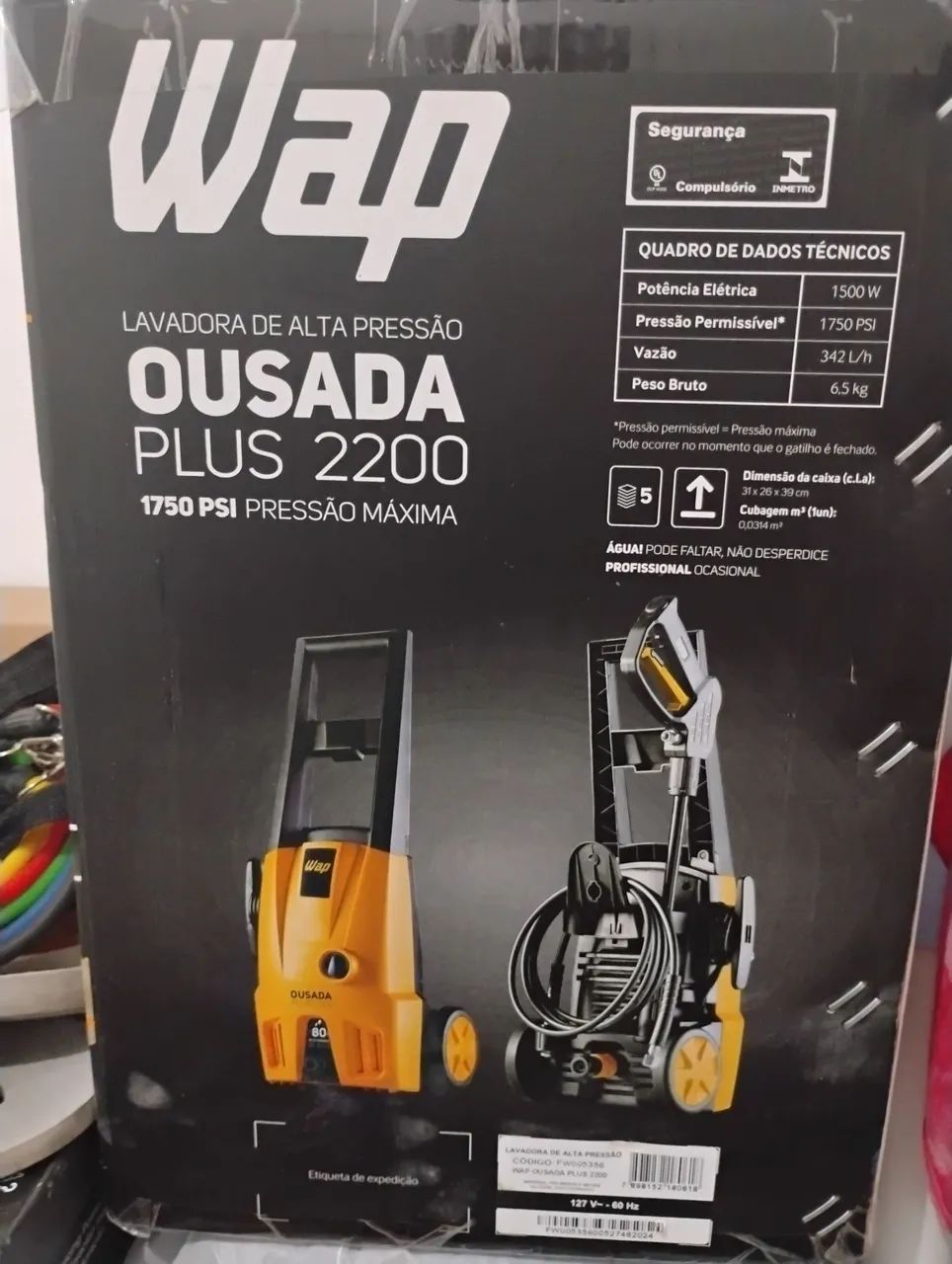 Lavadora alta pressão 