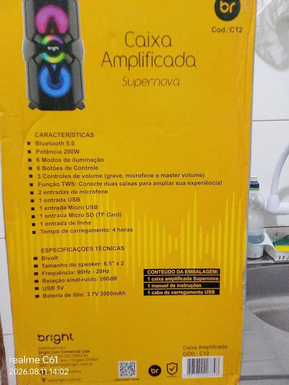 Caixa de som amplificada  - Foto 2