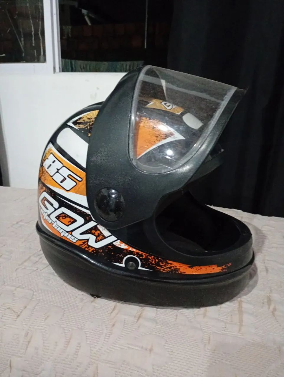 Capacete conservado 