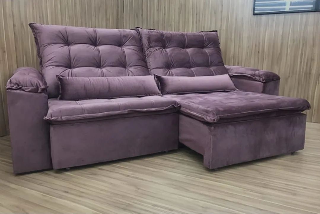 Sofá retratio reclinável