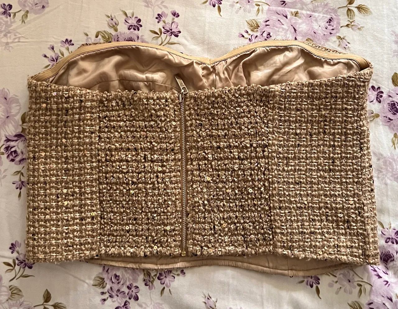 conjunto tweed dourado lelis - Foto 2