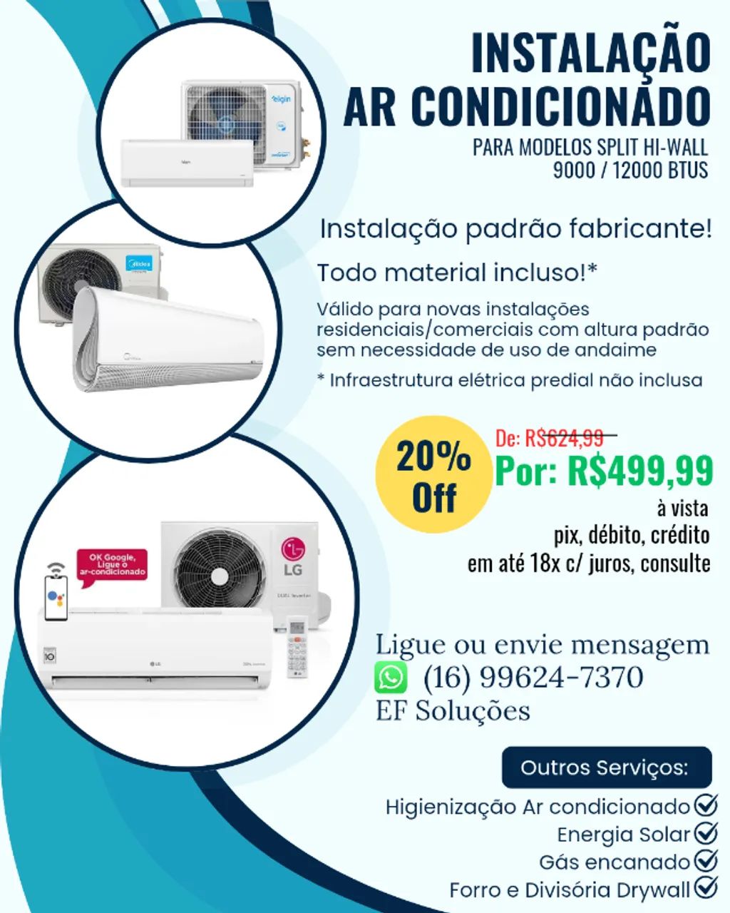 Instalação Ar-condicionado - Foto 2