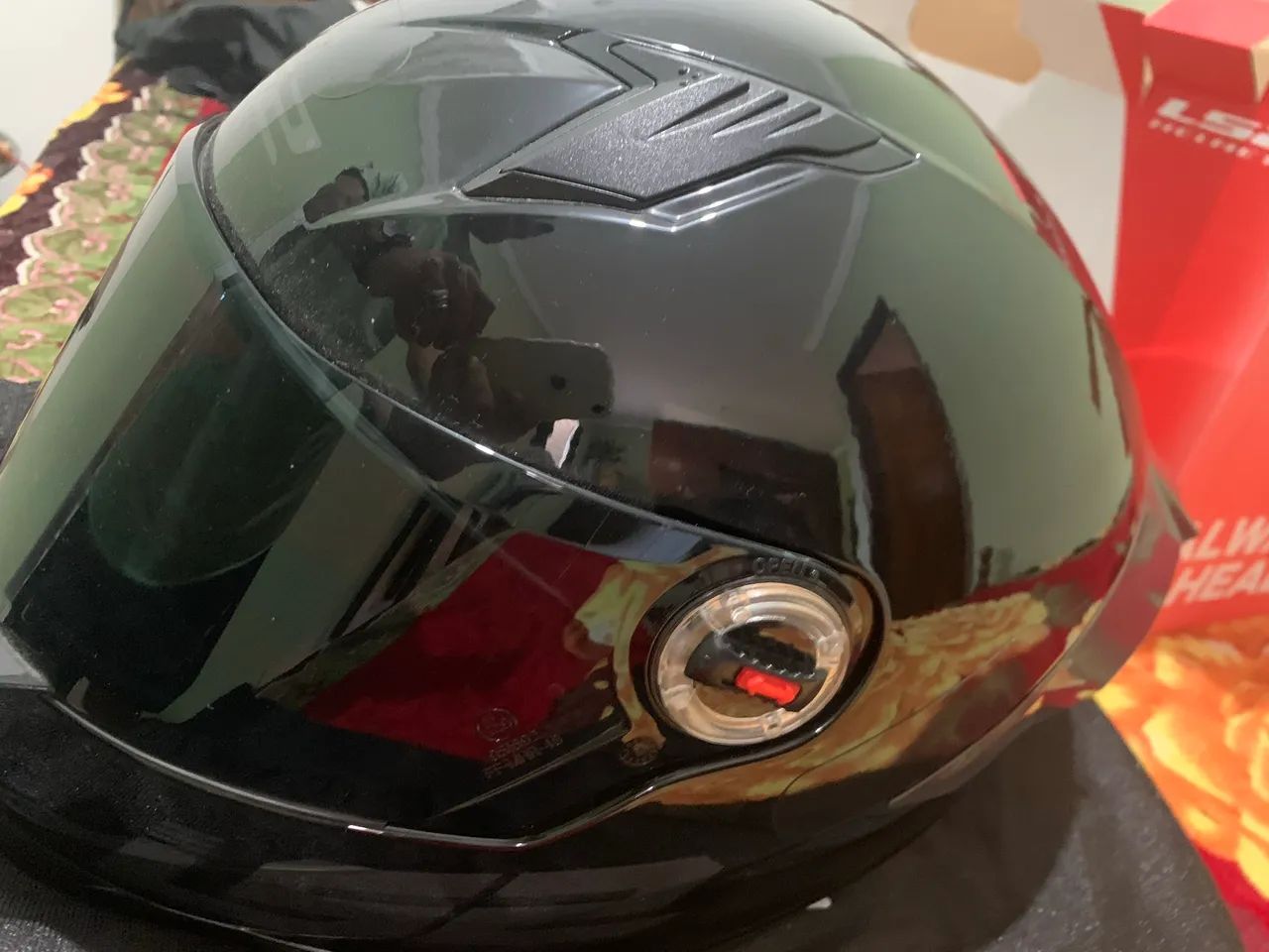 CAPACETE LS2 TAM 58 COM DUAS VISEIRAS  - Foto 2