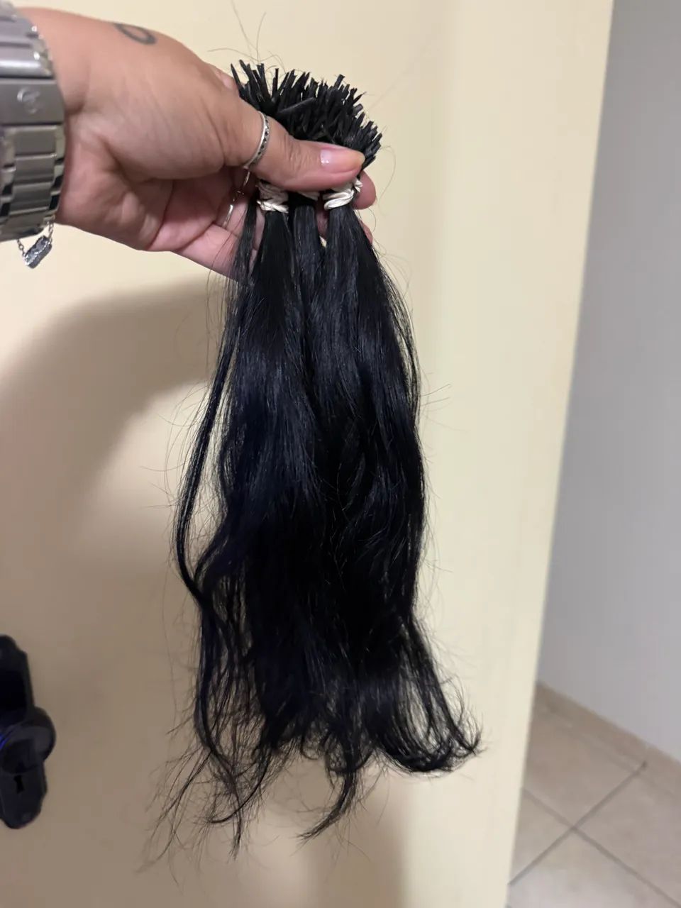 Cabelo mega hair 35cm liso ondulado 